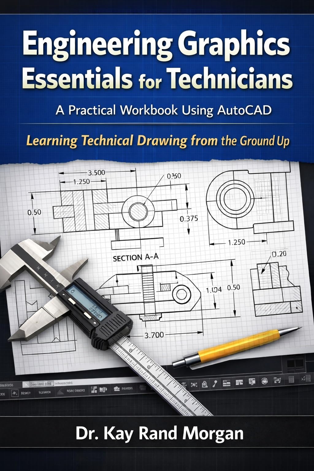 Cover of Engineering Graphics Essentials for Technicians
